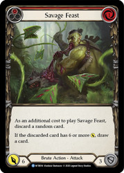 Savage Feast (Red) Non-foil English