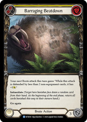 Barraging Beatdown (Yellow) Non-foil English