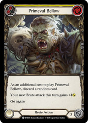 Primeval Bellow (Yellow) Non-foil English