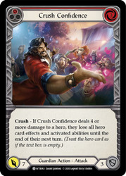 Crush Confidence (Red) Non-foil English