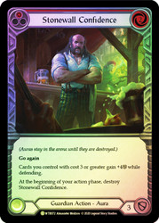 Stonewall Confidence (Red) Rainbow Foil English
