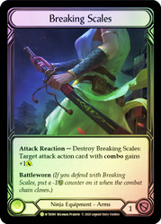 Breaking Scales Rainbow Foil English