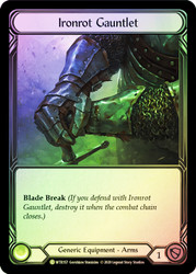 Ironrot Gauntlet Rainbow Foil English