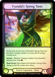 Fyendal's Spring Tunic Rainbow Foil English