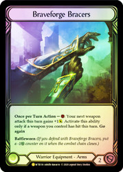 Braveforge Bracers Rainbow Foil English