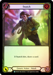 Snatch (Yellow) Rainbow Foil English