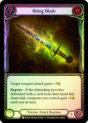 Biting Blade (Red) Rainbow Foil English