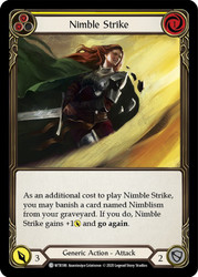 Nimble Strike (Yellow) Non-foil English