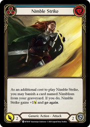Nimble Strike (Blue) Non-foil English