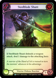 Steelblade Shunt (Yellow) Rainbow Foil English