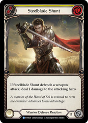 Steelblade Shunt (Yellow) Non-foil English