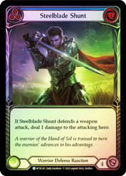 Steelblade Shunt (Blue) Rainbow Foil English
