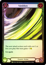 Nimblism (Blue) Rainbow Foil English
