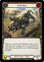 Wild Ride Red Singles