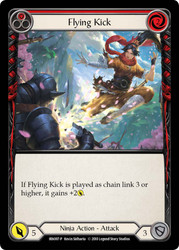 Flying Kick Red Singles