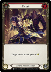 Thrust (Red) Non-foil English