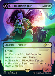 Bloodline Keeper // Lord of Lineage (Secret Lair) (Borderless)\nPromo: General\nSingle\nMagic The Gathering