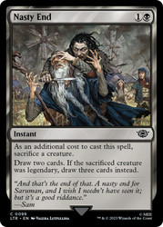 Nasty End\nThe Lord of the Rings\nSingle\nMagic The Gathering