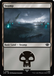 Swamp (#266)\nThe Lord of the Rings\nSingle\nMagic The Gathering