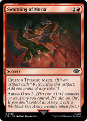 Swarming of Moria\nThe Lord of the Rings\nSingle\nMagic The Gathering
