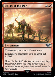 Rising of the Day\nThe Lord of the Rings\nSingle\nMagic The Gathering
