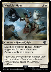 Westfold Rider\nThe Lord of the Rings\nSingle\nMagic The Gathering