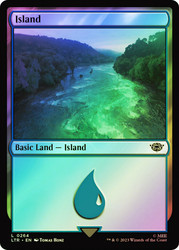 Island (#264)\nThe Lord of the Rings\nSingle\nMagic The Gathering