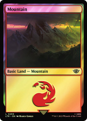 Mountain (#269)\nThe Lord of the Rings\nSingle\nMagic The Gathering