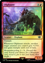 Oliphaunt\nThe Lord of the Rings\nSingle\nMagic The Gathering
