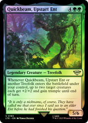 Quickbeam, Upstart Ent\nThe Lord of the Rings\nSingle\nMagic The Gathering