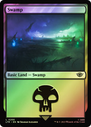 Swamp (#266)\nThe Lord of the Rings\nSingle\nMagic The Gathering
