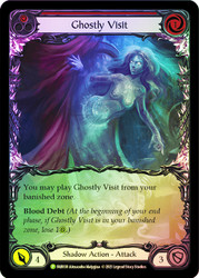 Ghostly Visit Red Singles