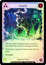 Electrify Blue Singles