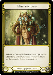 Talismanic Lens Singles