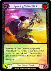 Spinning Wheel Kick Red Singles