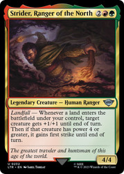Strider, Ranger of the North\nThe Lord of the Rings\nSingle\nMagic The Gathering