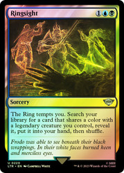 Ringsight\nThe Lord of the Rings\nSingle\nMagic The Gathering