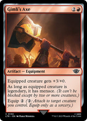 Gimli's Axe\nThe Lord of the Rings\nSingle\nMagic The Gathering