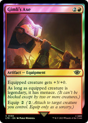 Gimli's Axe\nThe Lord of the Rings\nSingle\nMagic The Gathering