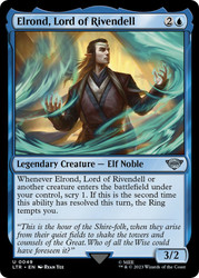 Elrond, Lord of Rivendell\nThe Lord of the Rings\nSingle\nMagic The Gathering