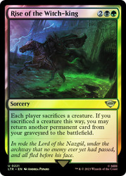 Rise of the Witch-king\nThe Lord of the Rings\nSingle\nMagic The Gathering