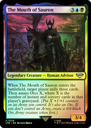The Mouth of Sauron\nThe Lord of the Rings\nSingle\nMagic The Gathering