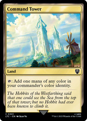 Command Tower\nThe Lord of the Rings Commander\nSingle\nMagic The Gathering