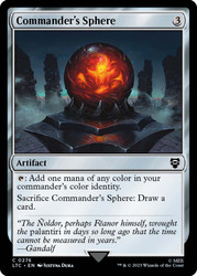 Commander's Sphere\nThe Lord of the Rings Commander\nSingle\nMagic The Gathering