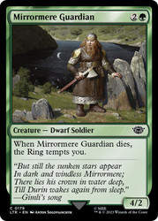 Mirrormere Guardian\nThe Lord of the Rings\nSingle\nMagic The Gathering