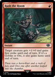 Rush the Room\nThe Lord of the Rings\nSingle\nMagic The Gathering