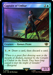 Captain of Umbar\nThe Lord of the Rings\nSingle\nMagic The Gathering