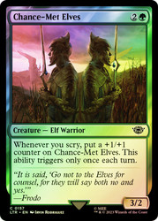 Chance-Met Elves\nThe Lord of the Rings\nSingle\nMagic The Gathering
