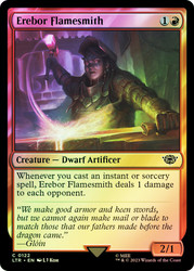 Erebor Flamesmith\nThe Lord of the Rings\nSingle\nMagic The Gathering