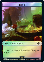 {Food Token} (#010) // {Human Soldier Token} (#001)\nThe Lord of the Rings\nSingle\nMagic The Gathering